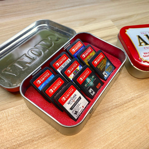 Nintendo Switch Altoids Tin Cartridge Case